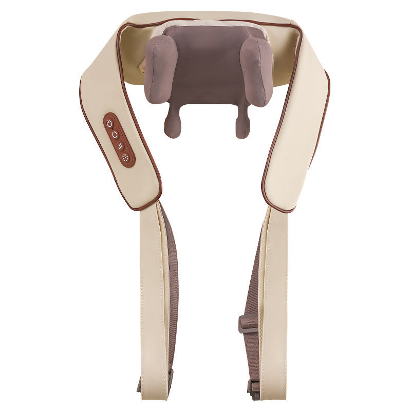 Heated Shiatsu Neck Shoulder Massager With USB-C Charge
