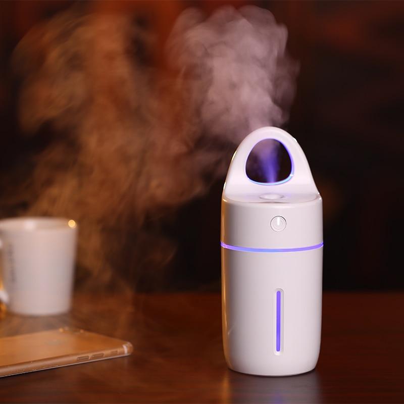 Portable USB Desk Humidifier for Dry Air and Skin