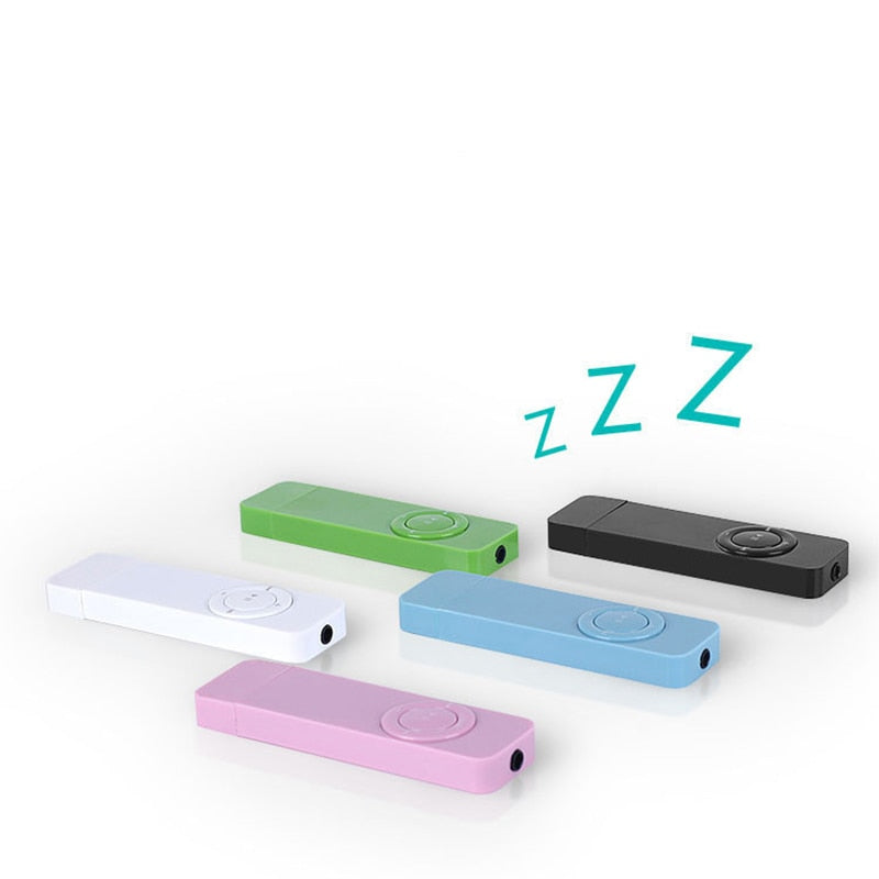 USB MP3 Player with Click Wheel, Slim Pastel Design
