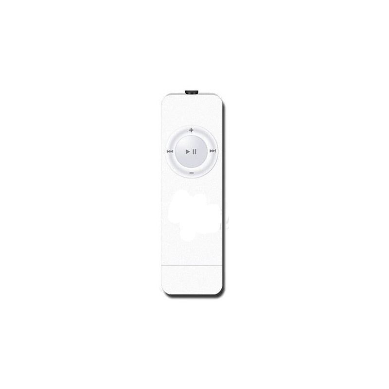 USB MP3 Player with Click Wheel, Slim Pastel Design