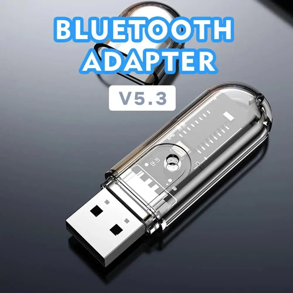 USB Bluetooth Receiver 5.3 for Car Stereo Music and Calls