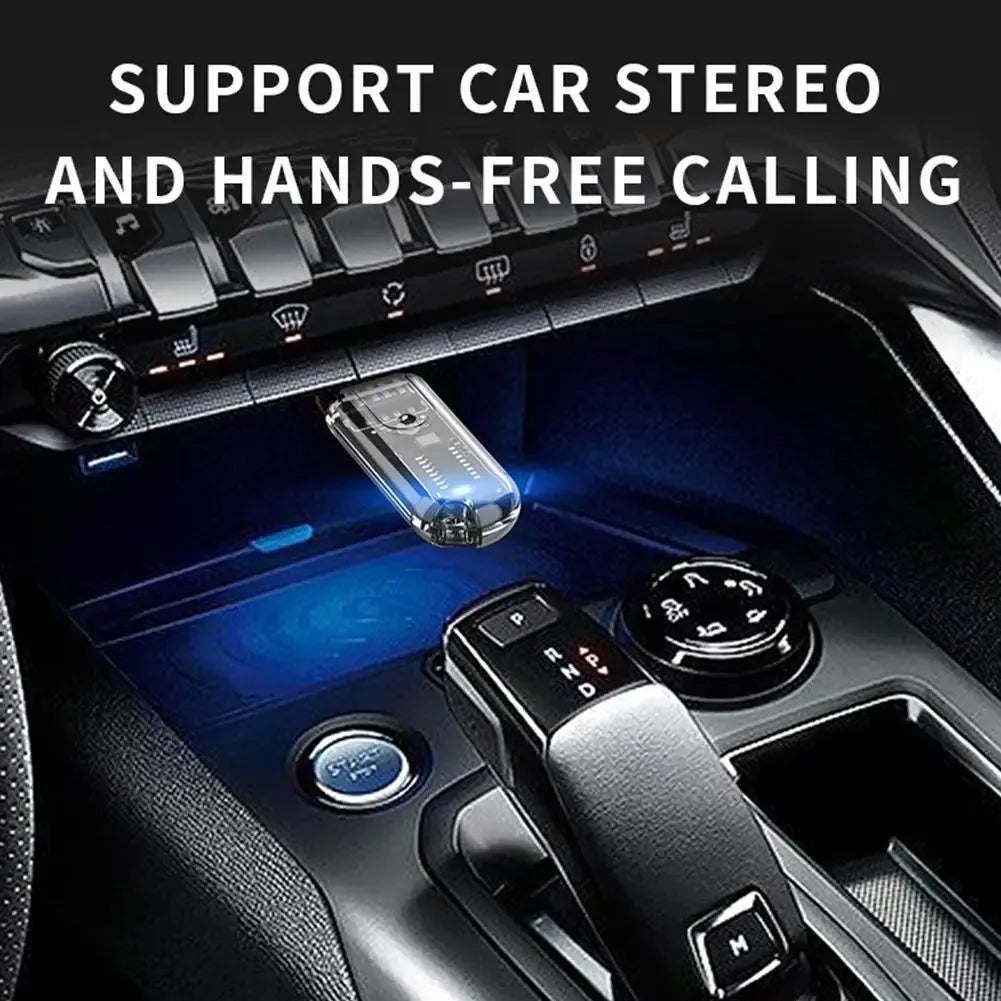 USB Bluetooth Receiver 5.3 for Car Stereo Music and Calls