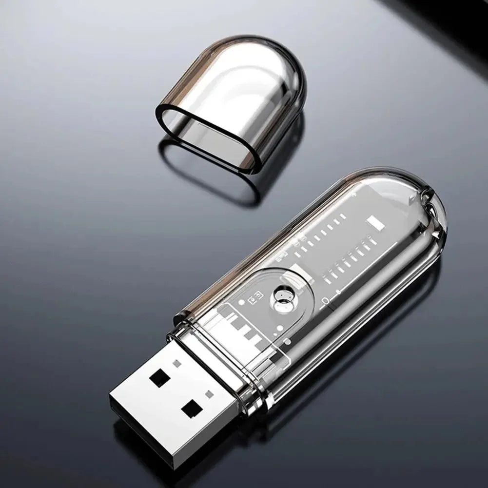 USB Bluetooth Receiver 5.3 for Car Stereo Music and Calls