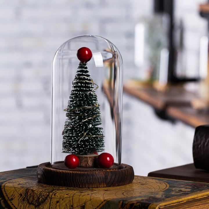 USB LED Christmas Tree Dome Lamp for Small Spaces