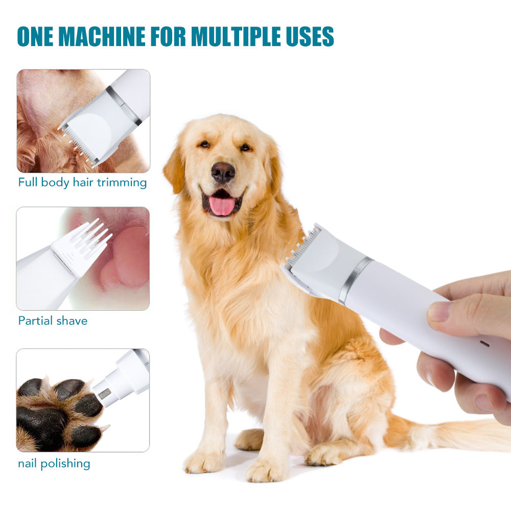 USB Pet Grooming Clipper for Quiet At-Home Grooming
