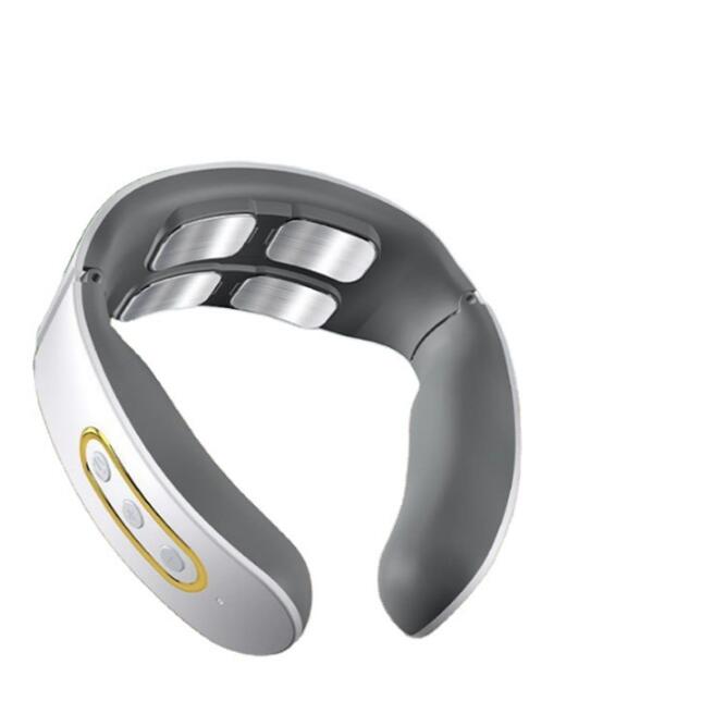 Wearable Neck Massager with Heat and 4 Massage Heads