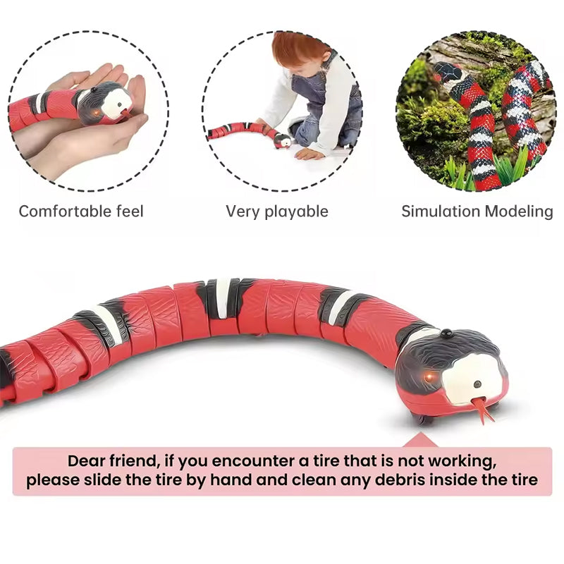 Interactive Cat Snake Toy for Engaging Indoor Play