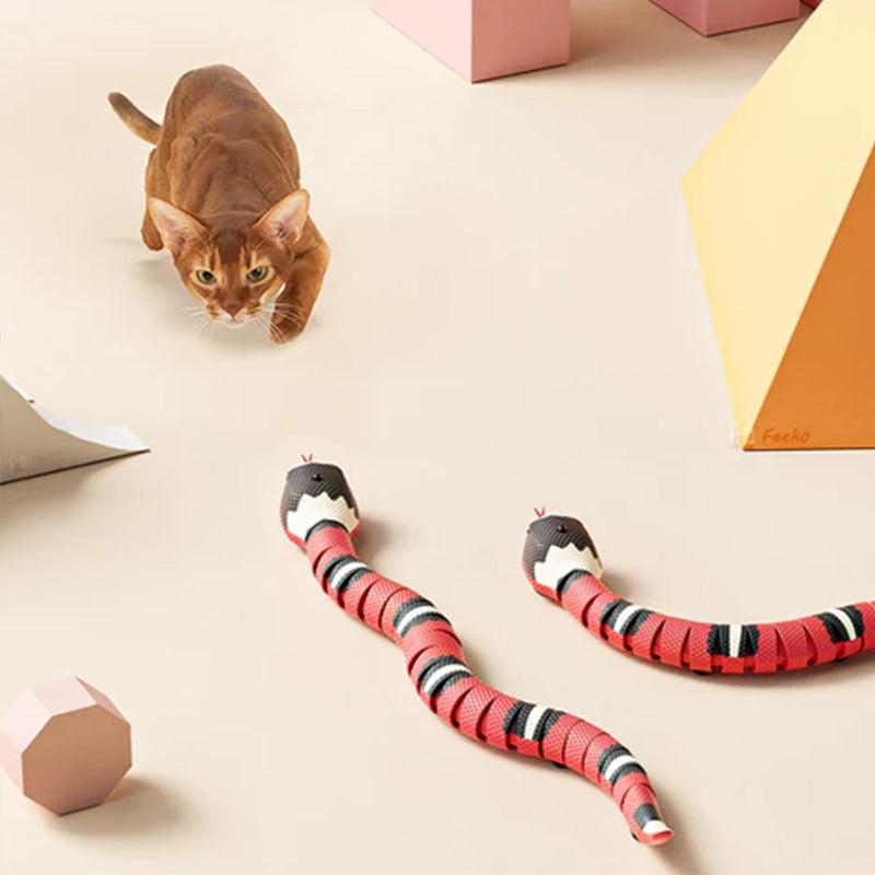 Interactive Cat Snake Toy for Engaging Indoor Play