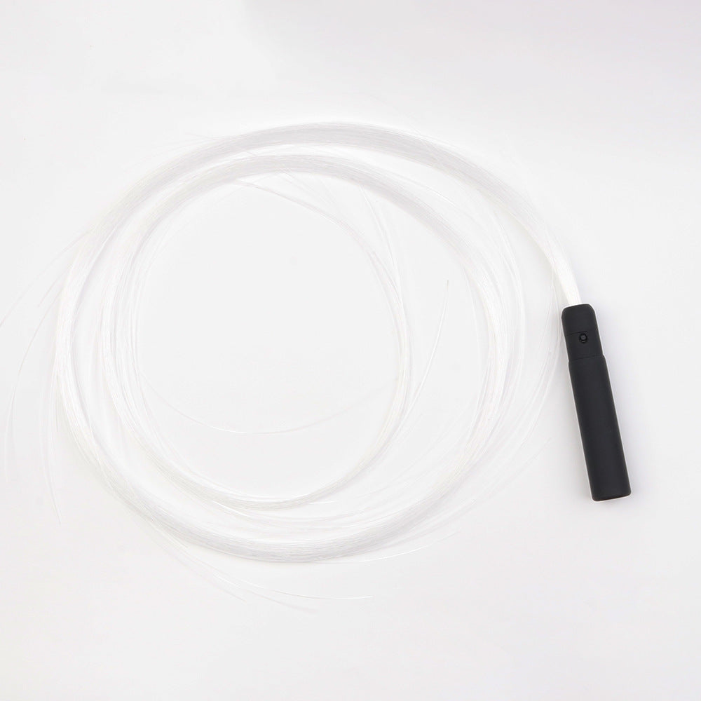 LED Fiber Optic Whips for 360° Multicolor Light Trails
