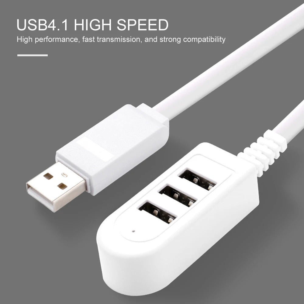 USB Splitter Hub 3 Ports: One USB Port Becomes Three
