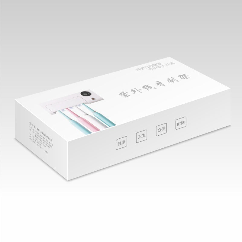 UV-C Electric Toothbrush Sterilizer for Wall Mounting