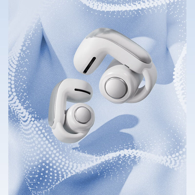 Comfortable Wireless Clip-On Earbuds, Bluetooth 5.3