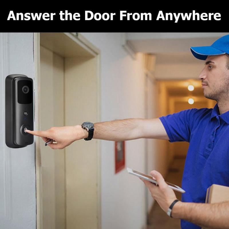 V30 WiFi Video Doorbell with 1080P HD Night Vision