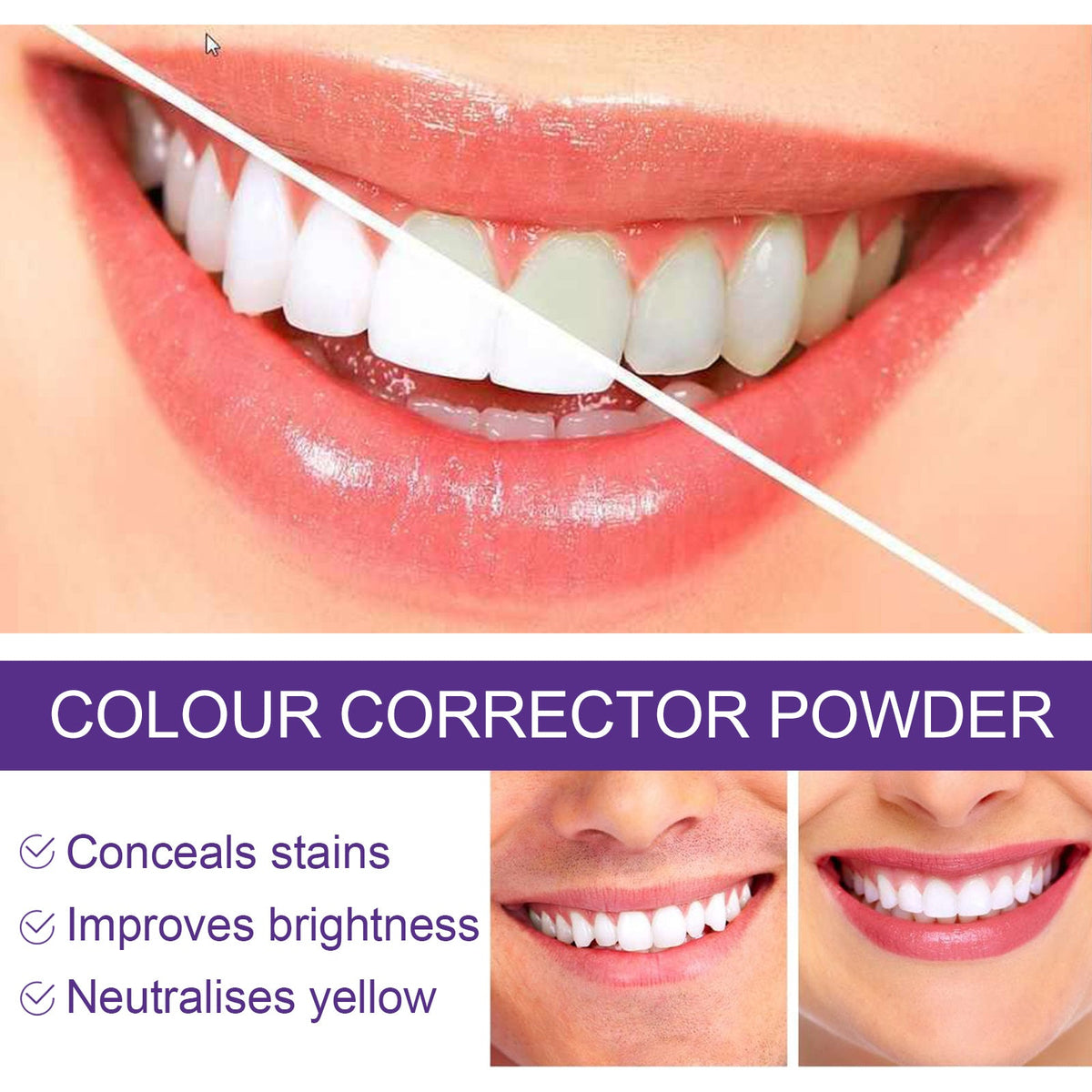 Teeth Whitening Powder for a Brighter-Looking Smile
