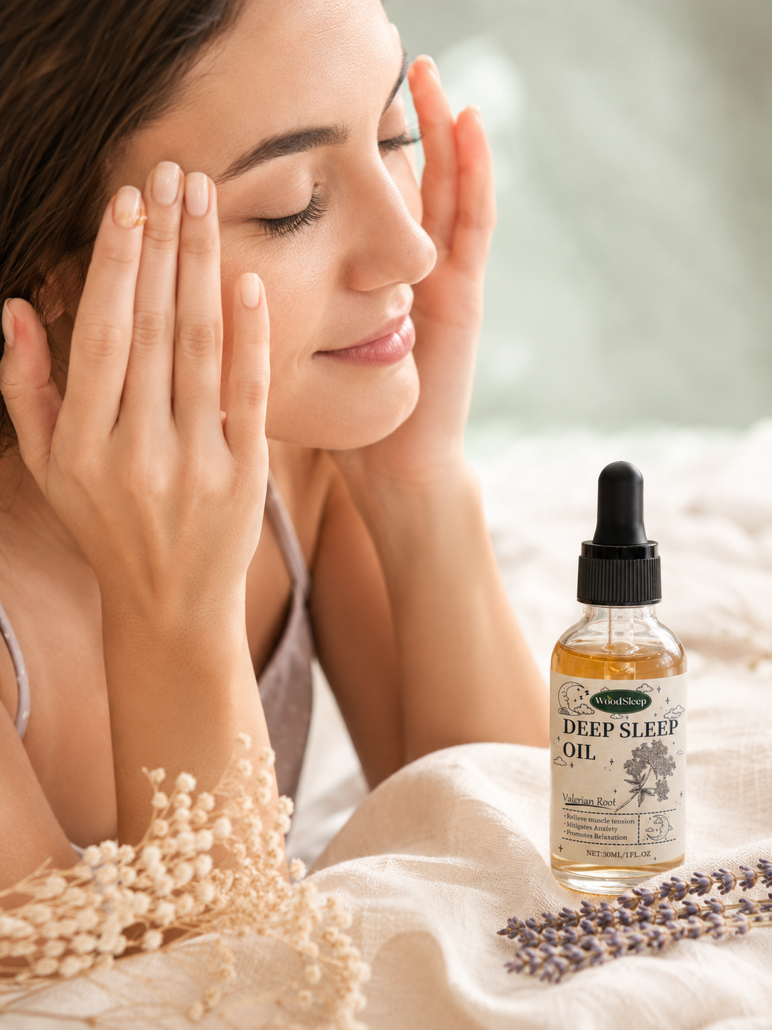 Valerian Root Sleep Oil — Deep, Restful Sleep Naturally