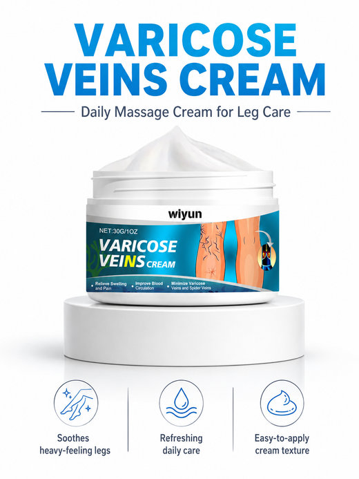 Varicose Veins Relief Cream — Reduce Swelling and Vein