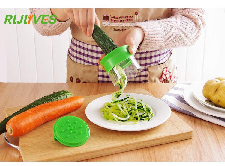 Spiral Vegetable Slicer: Turn Veggies into Noodles Fast