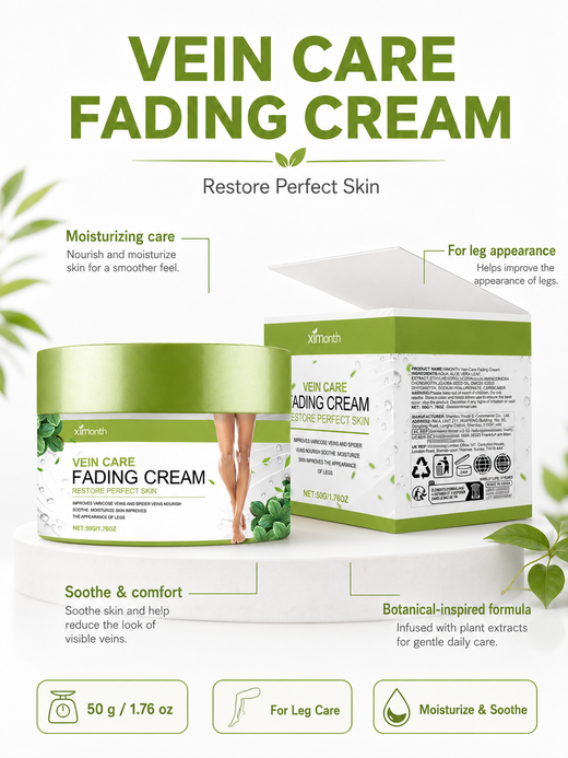 Vein Fading Cream — Visibly Reduce Vein Appearance & Leg