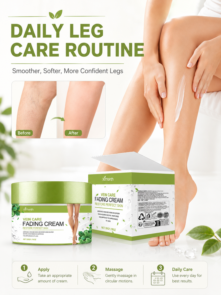 Vein Fading Cream — Visibly Reduce Vein Appearance & Leg