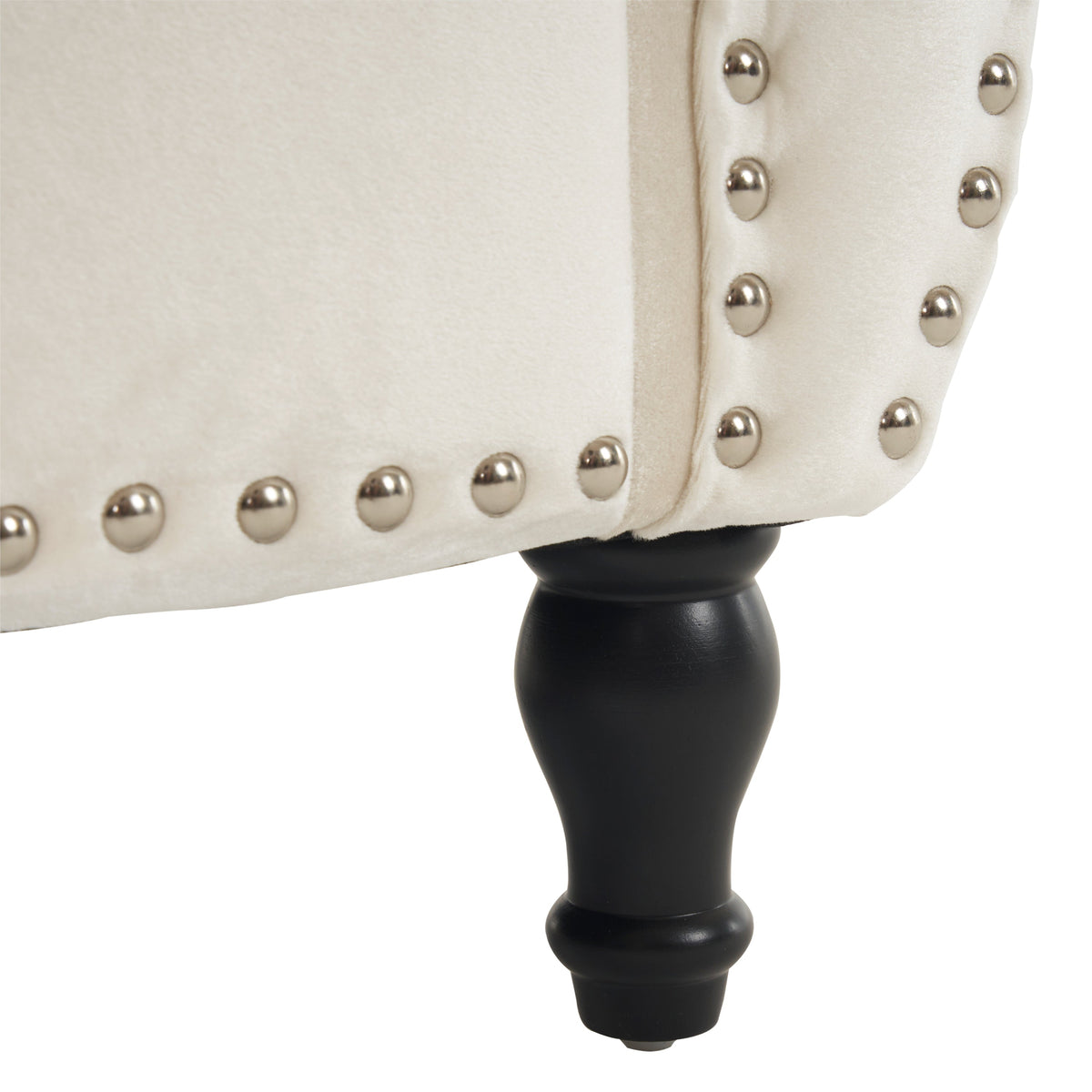 Velvet Storage Ottoman Bench with Pillow for Bedroom
