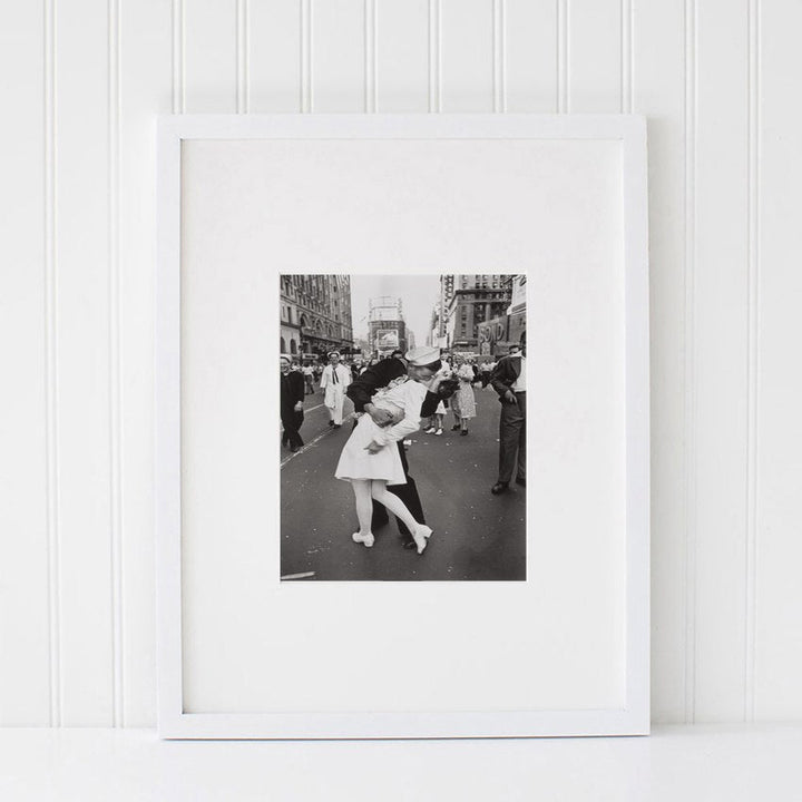 Victory Kiss Wall Art Print | Timeless New York Style
