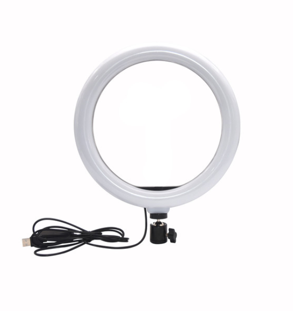 10 Inch Phone Ring Light with Clamp for Live Streaming