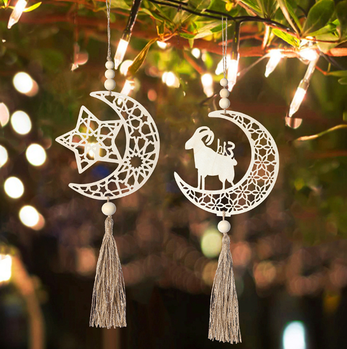Carved Moon and Star Wall Decor for Warm Boho Rooms