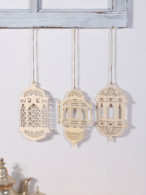 Carved Moon and Star Wall Decor for Warm Boho Rooms