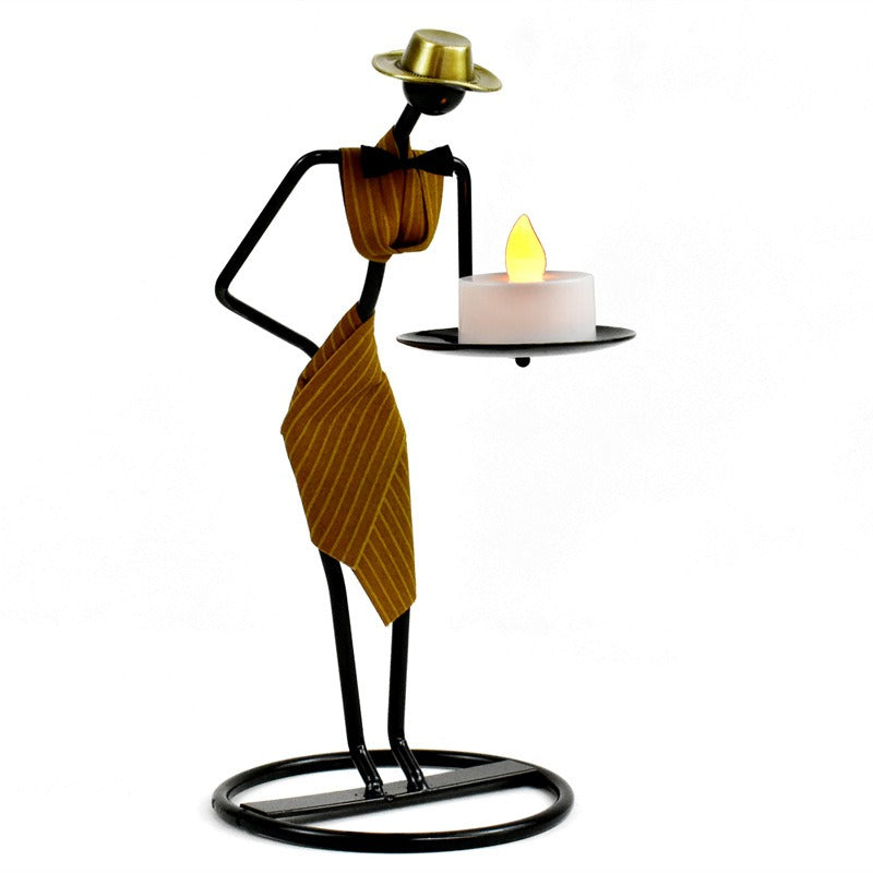 Vintage Tealight Candle Holder for Whimsical Tables