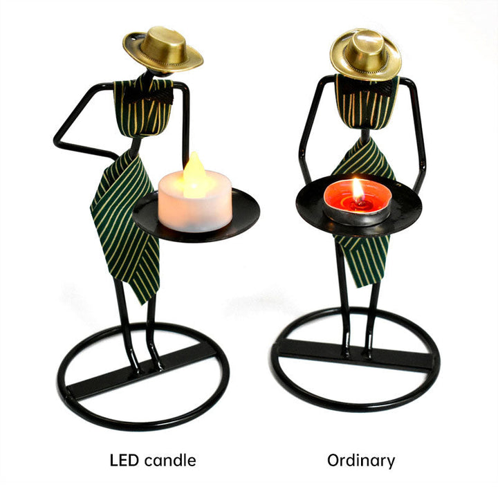 Vintage Tealight Candle Holder for Whimsical Tables