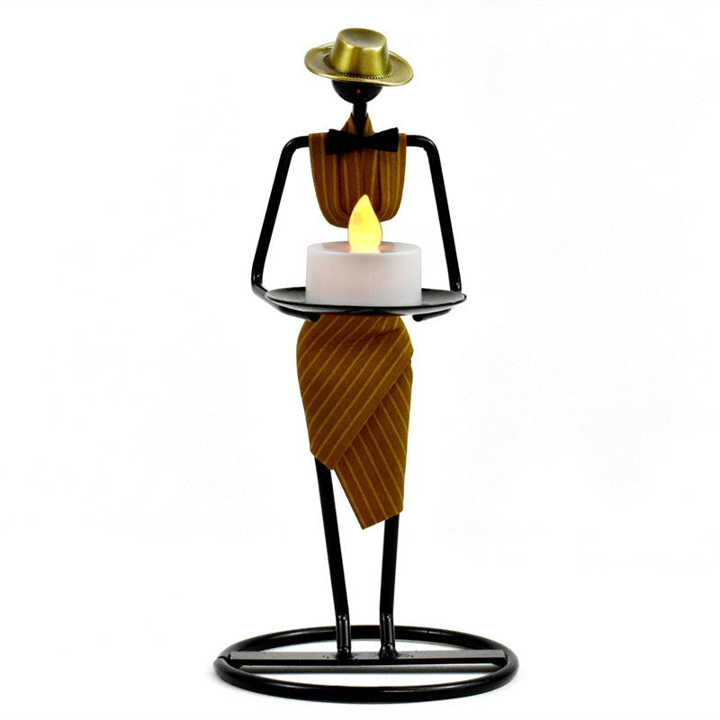 Vintage Tealight Candle Holder for Whimsical Tables