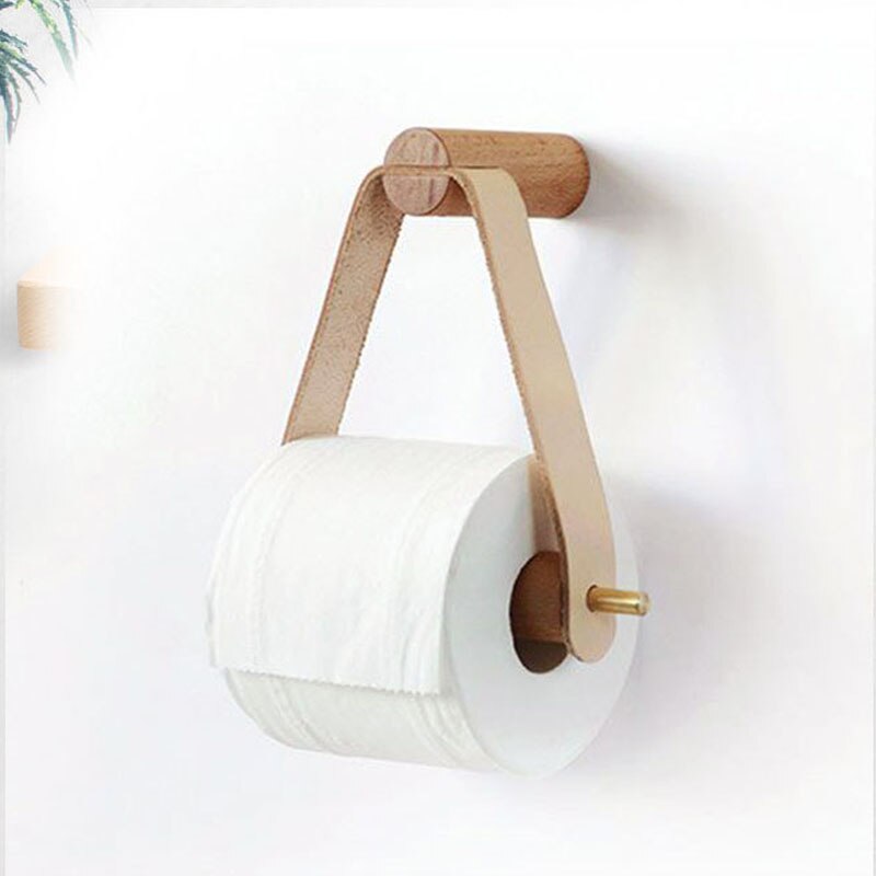 Vintage Rope Toilet Paper Holder and Wall Towel Hanger