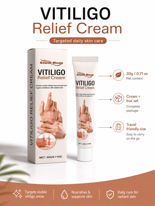 Vitiligo Relief Cream — Visible Improvement & Soothing