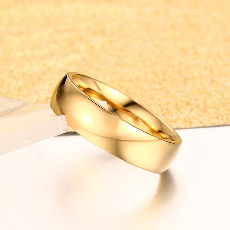 Classic 6mm Polished Wedding Band for Men and Women