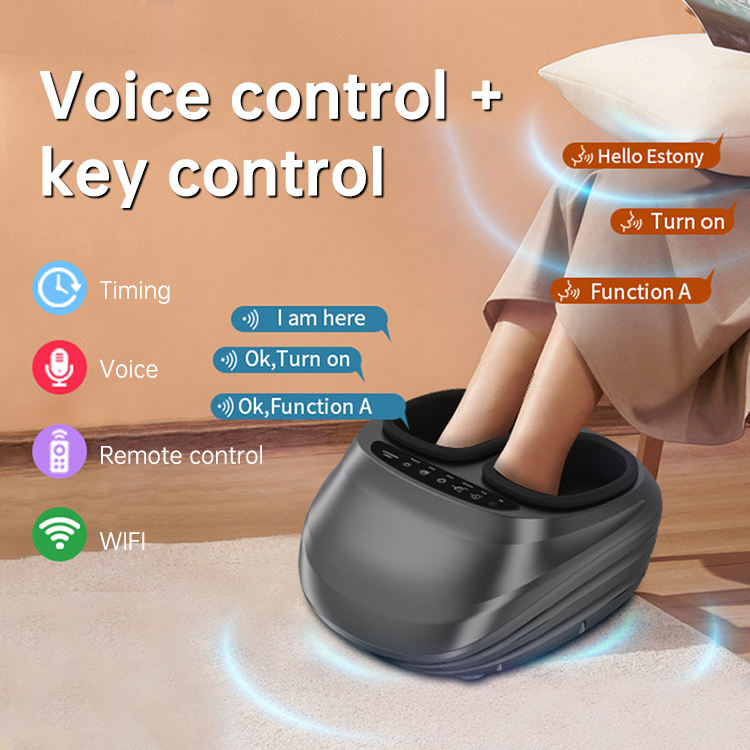 Foot Massager with Heat & Air Compression Voice Control