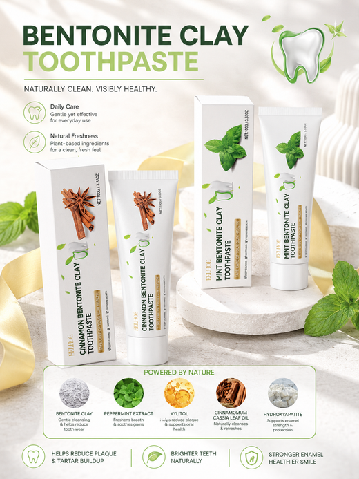 Volcanic Ash Whitening Toothpaste – Naturally Whiter Teeth