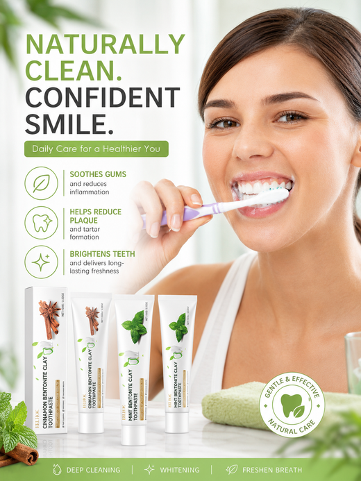 Volcanic Ash Whitening Toothpaste – Naturally Whiter Teeth