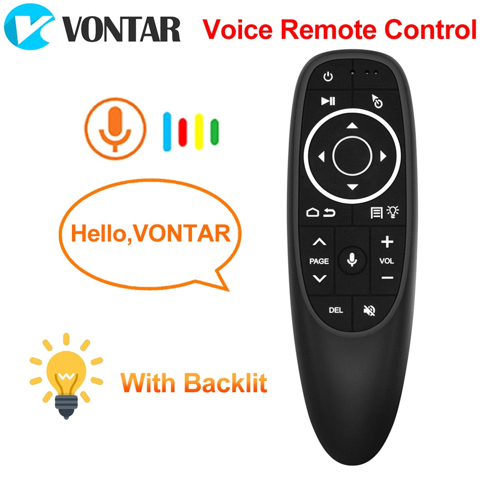 Android TV Box Voice Air Mouse Remote with IR Learning