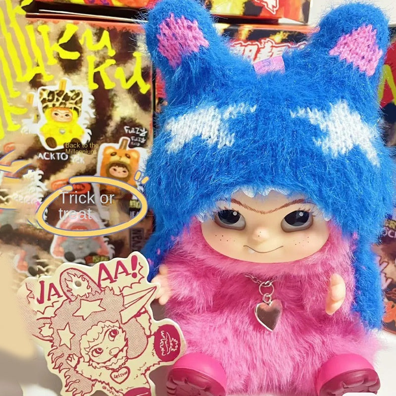 WAKUKU Maomao Collectible Plush Doll Colorful Decor