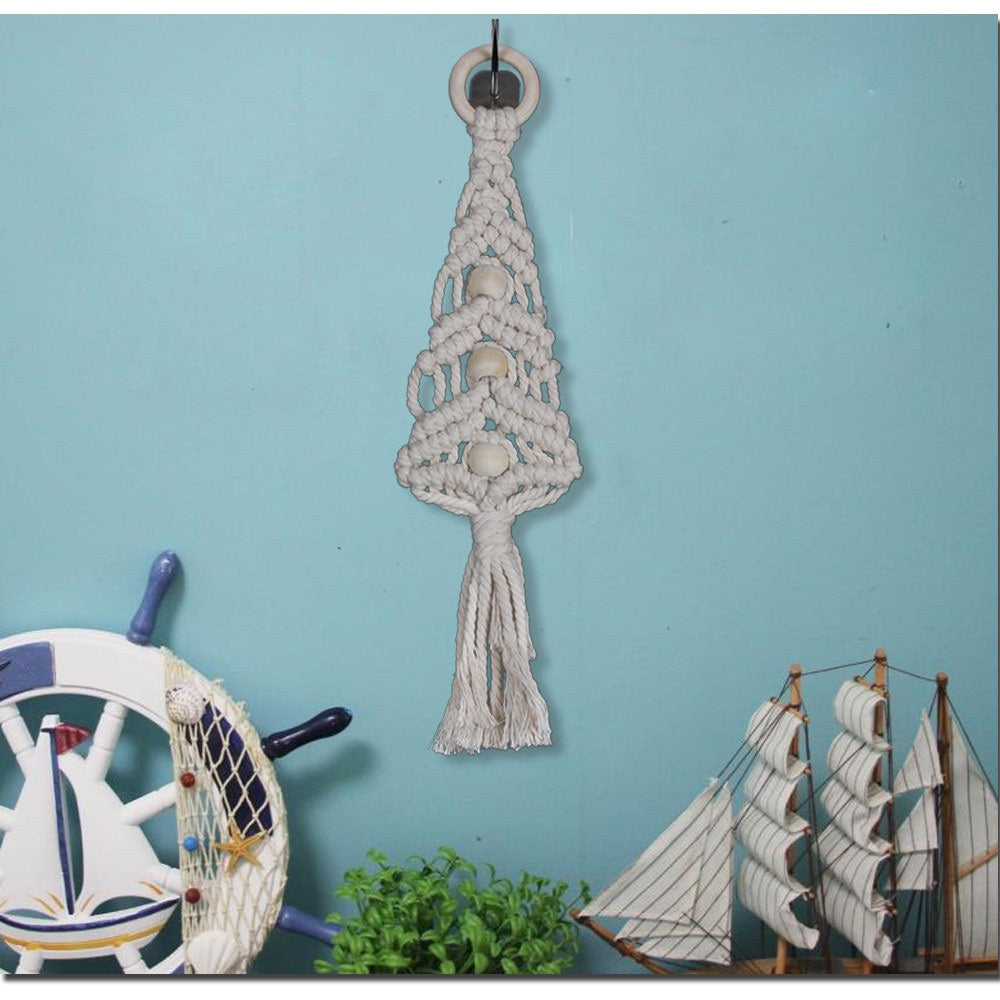 Bohemian Cotton Wall Hanging for Soft Woven Texture