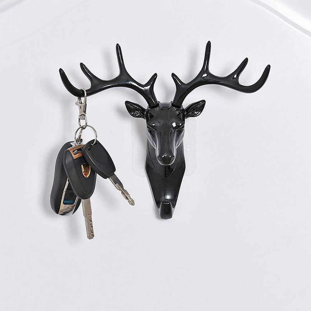 Deer Antler Wall Hook for Statement Entryway Storage