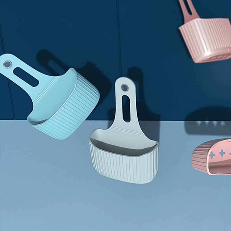 Wall Mounted Sink Sponge Holder with Snap-On Hanger