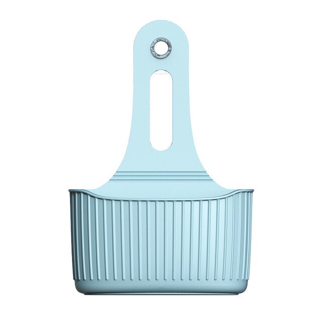 Wall Mounted Sink Sponge Holder with Snap-On Hanger