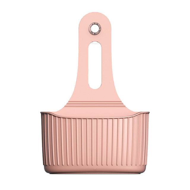 Wall Mounted Sink Sponge Holder with Snap-On Hanger