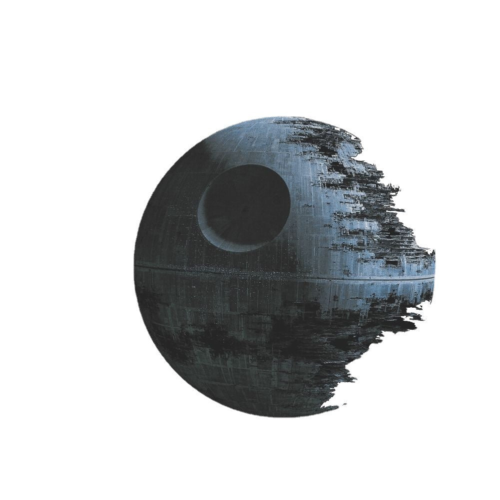 Death Star Vinyl Wall Decal for Star Wars Fan Rooms