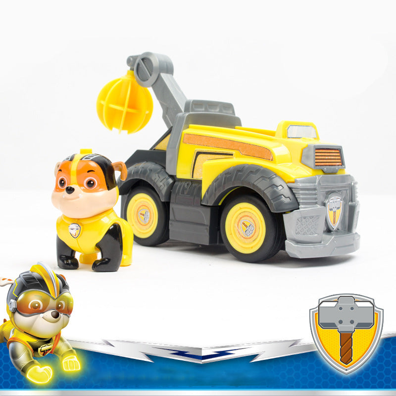 Pull-Back Rescue Toy Cars Set for Imaginative Play