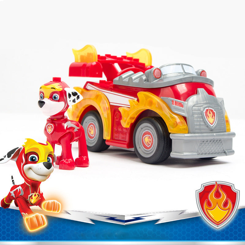 Pull-Back Rescue Toy Cars Set for Imaginative Play