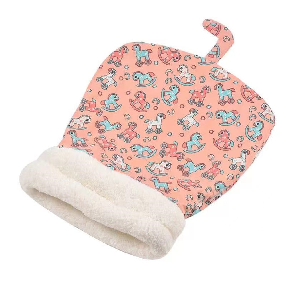 Enclosed Cat Sleeping Bag for Warm, Cozy Indoor Naps