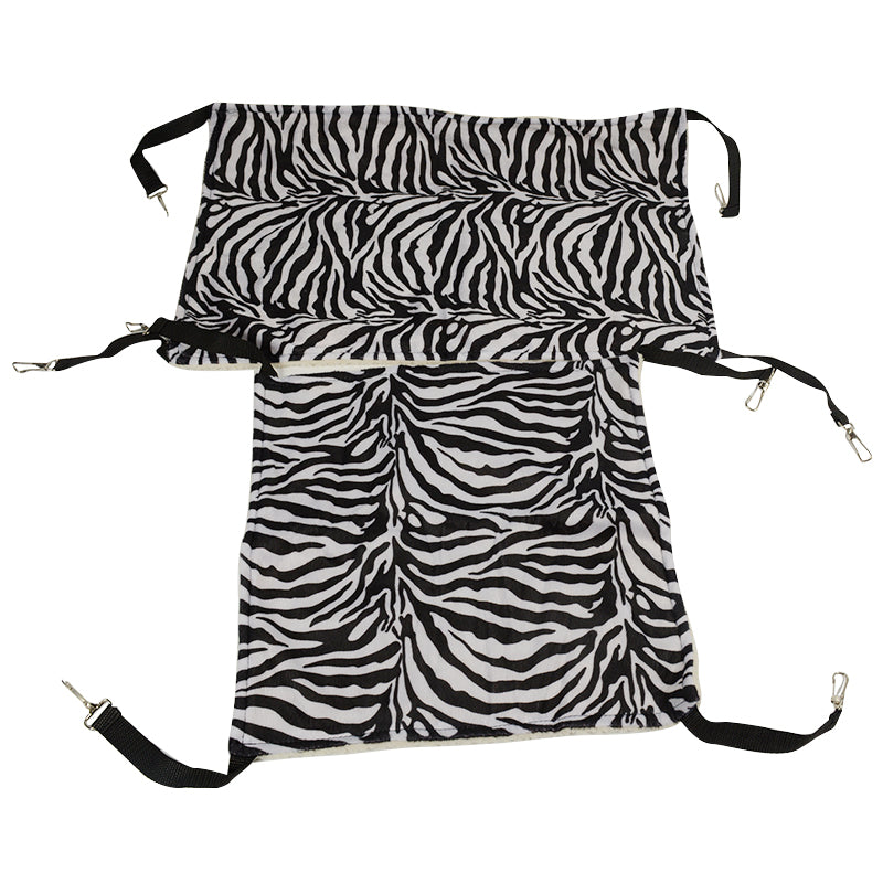 Warm Hanging Cat Bed for Cages, Winter Cozy Hammock