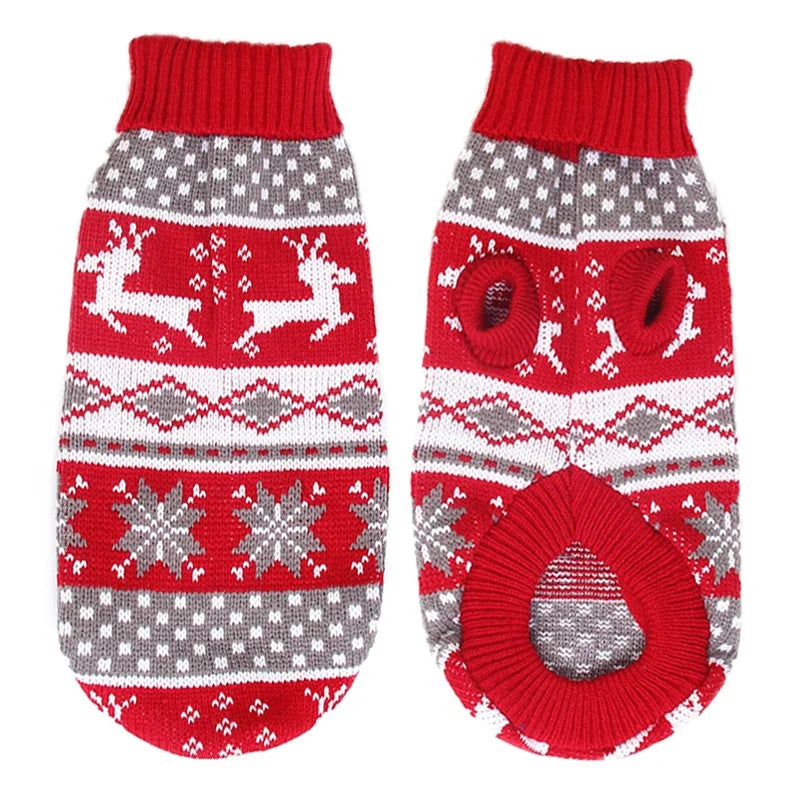 Dog Sweater for Small Dogs | Warm Knit Winter Coat